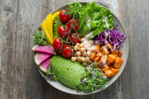 Bol de alimentos saludables — dietoterapia según la Medicina Tradicional China